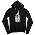 Happy Pug Pyramid Pullover Hoodie