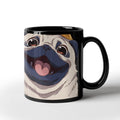 Happy Pug Hug Coffee Mug